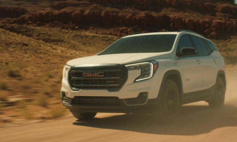 2023 GMC Terrain Exterior On Desert Road