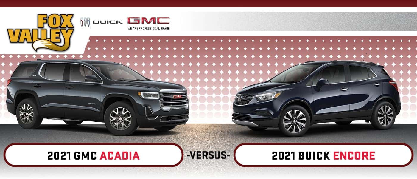 Should i buy a buick enclave or gmc hot sale acadia