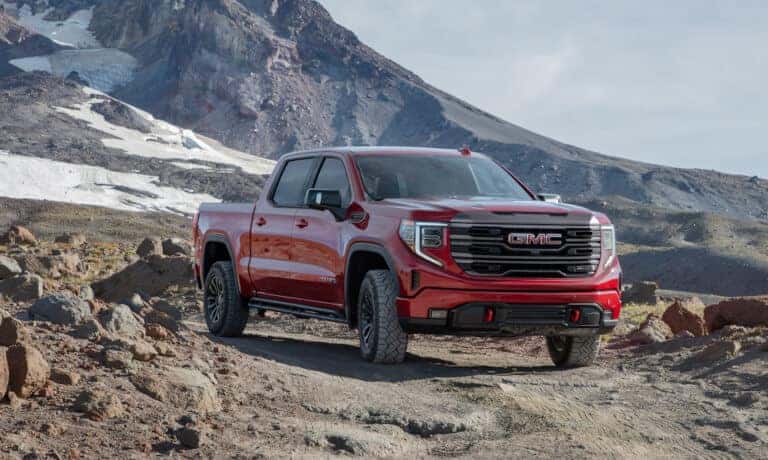 2024 GMC Sierra 1500 Exterior Offroading In Mountains