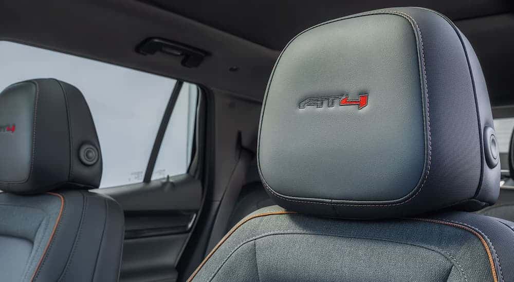 Headrests inside a 2026 GMC Terrain AT4 for sale near Naperville