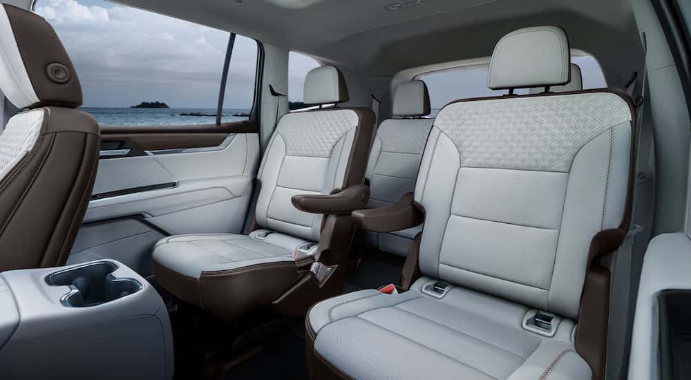 Back seats of a 2026 GMC Acadia Denali Ultimate.