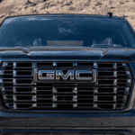 Head on look at a black 2026 GMC Yukon