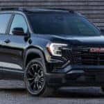 Black 2026 GMC Terrain parked at an angle