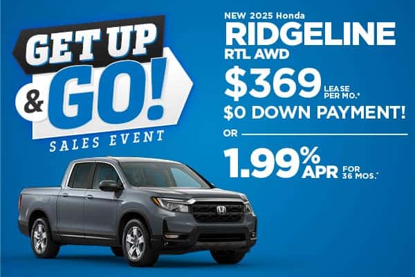 New 2025 Honda Ridgeline