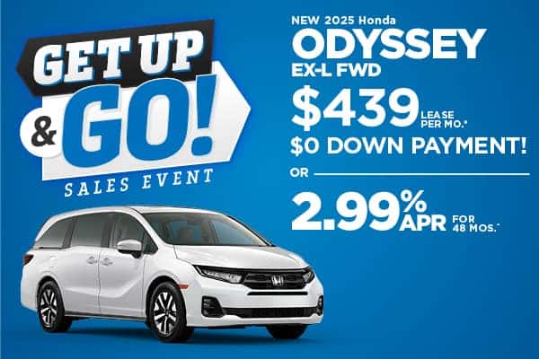 New 2025 Honda Odyssey
