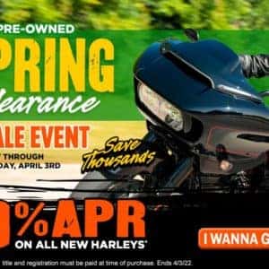 Pre-Owned Spring Clearance or 0 APR