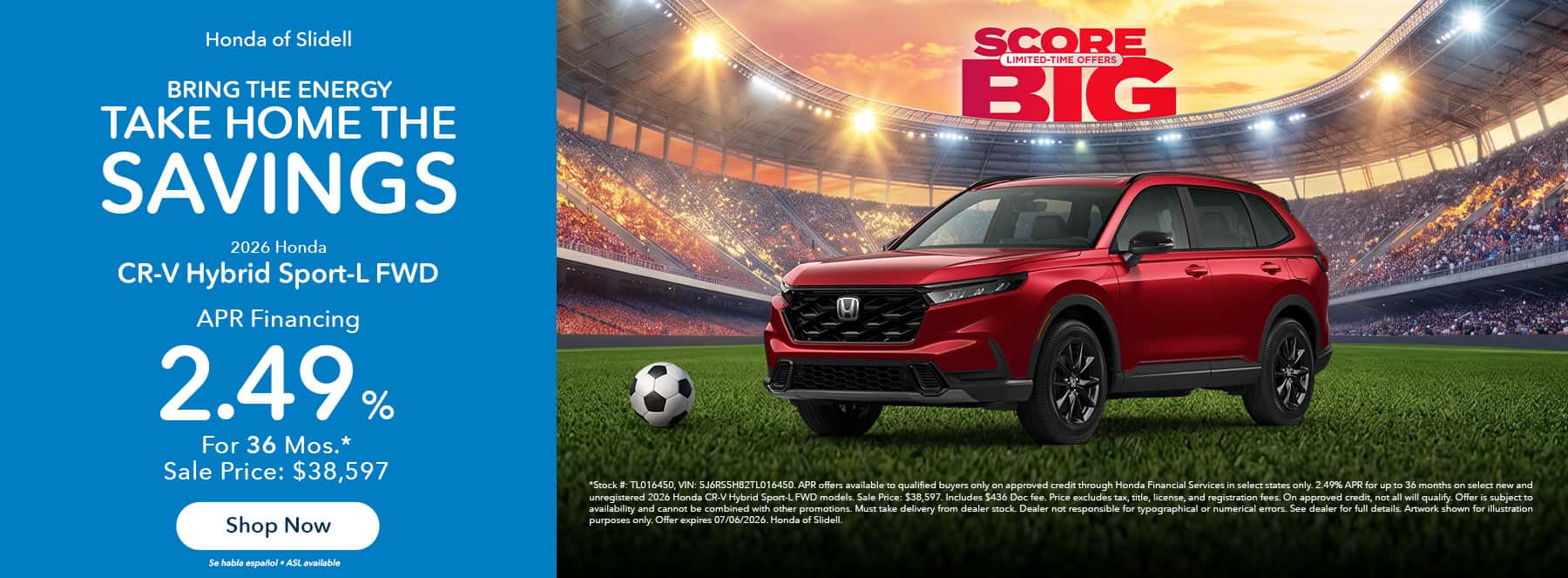 CR-V Hybrid Sport-L