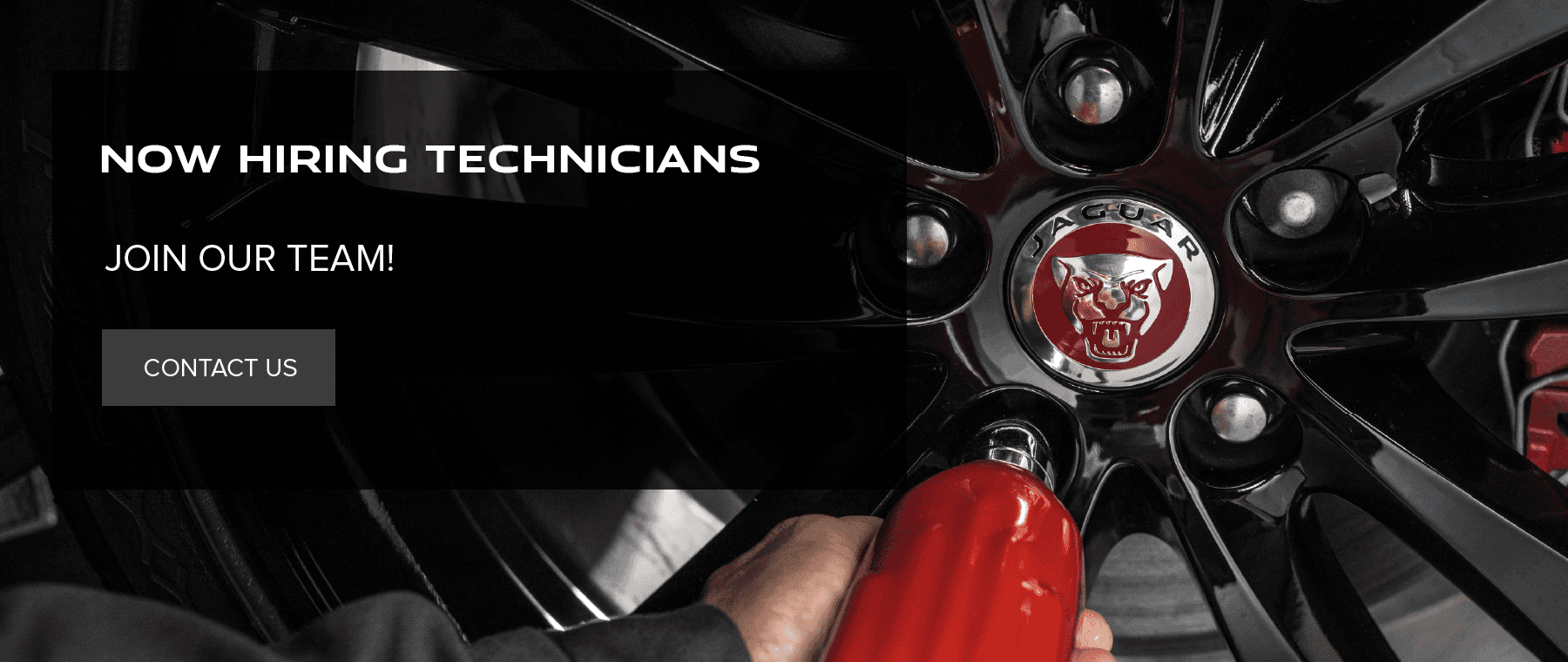 NOW HIRING TECHNICIANS! JOIN OUR TEAM. CONTACT US.