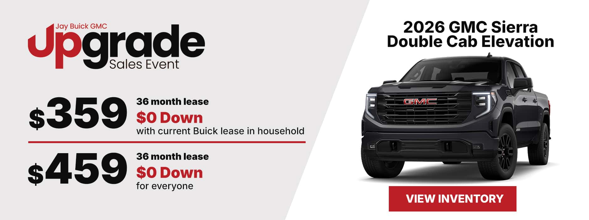 GMC Sierra Lease Offer