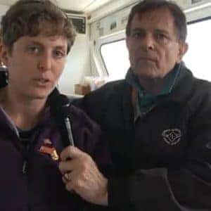 people getting interviewed