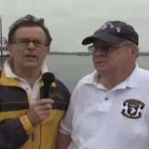 two veterans talking