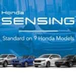 Honda Sensing Comes Standard On 9 Honda Models