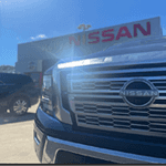 Nissan Titan in front of Kelly Nissan of Woburn Dealership