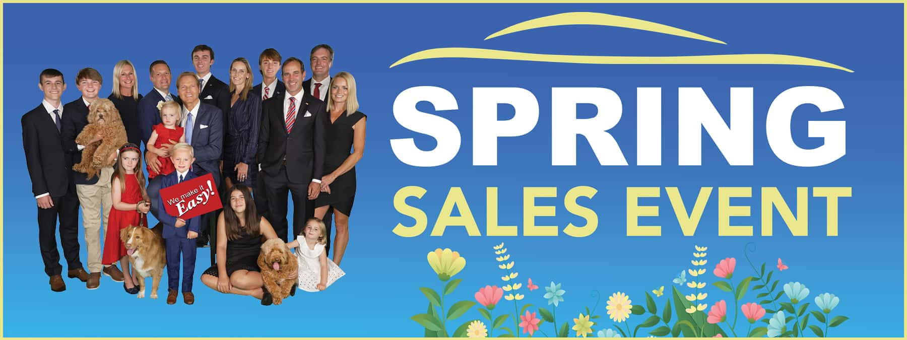 Spring Sales Event at all Seven Kelly Auto Locations
