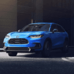 Blue 2026 Honda HR-V side view