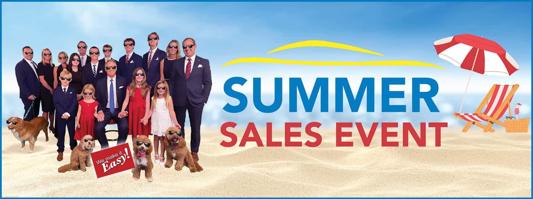 Summer Sales Event at all 7 Kelly Auto Store Locations