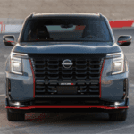 Grille of 2026 Nissan Armada NISMO SUV