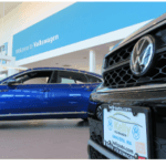 VW Grille in Kelly VW Showroom