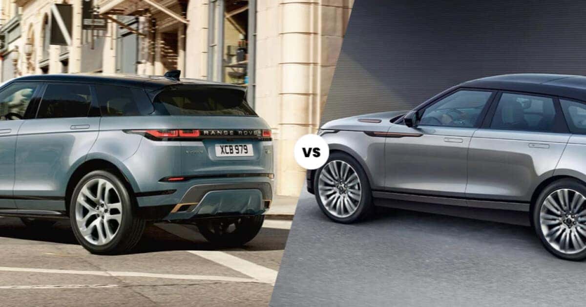 2024 Range Rover Evoque vs. 2024 Range Rover Velar | Luxury SUV Comparison