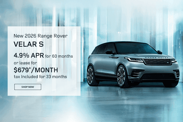 New 2026 Range Rover Velar S