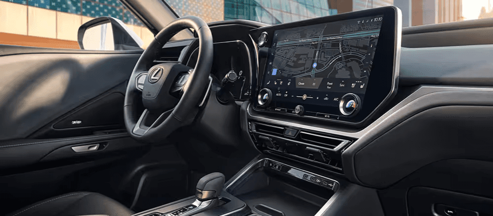 2026 Lexus TX Infotainment & Steering Wheel