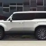 2026 Lexus GX in Eminent White Pearl Side Profile