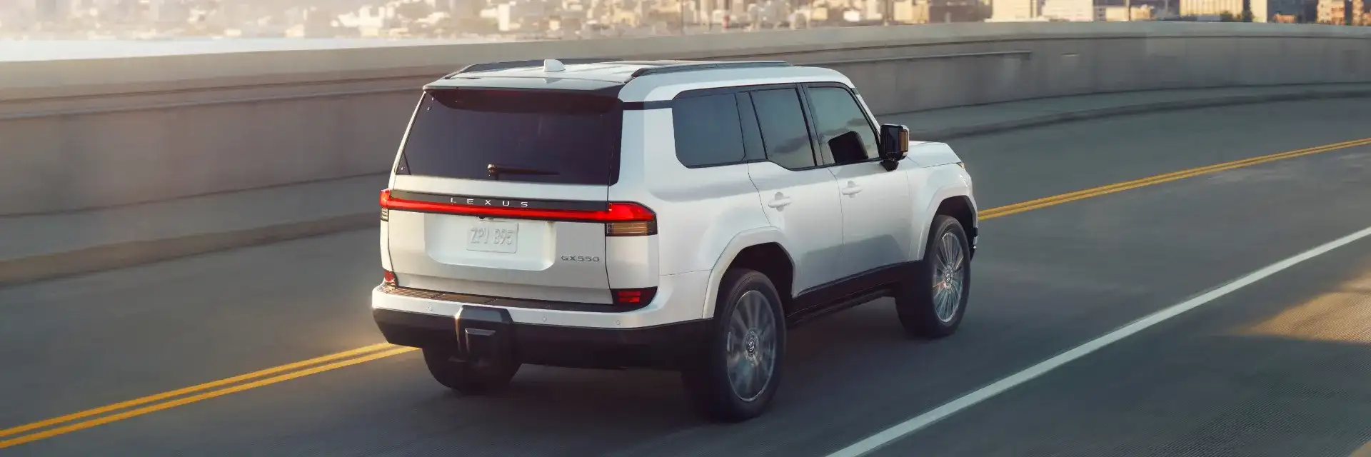 2026 Lexus GX in Eminent White Pearl Side Profile