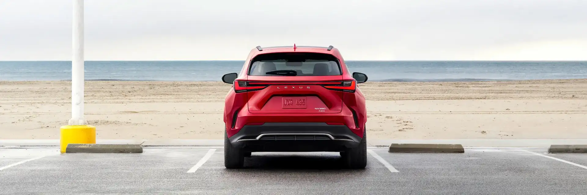 2026 Lexus NX in Infrared Rear View