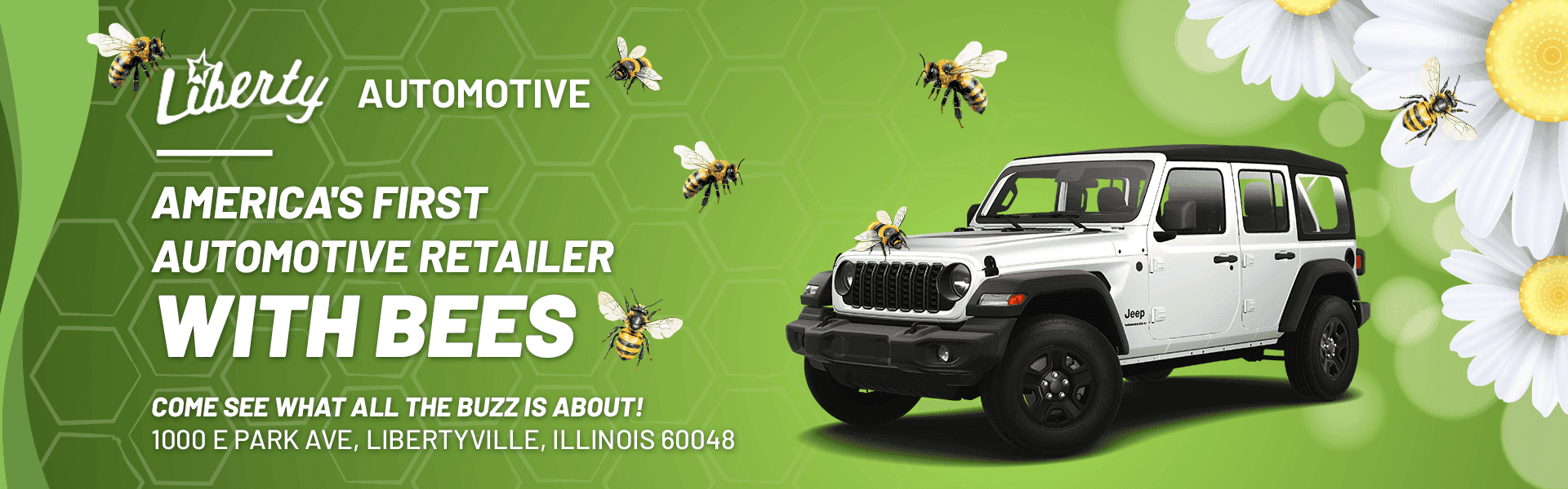 America's first automotive retailer with bees