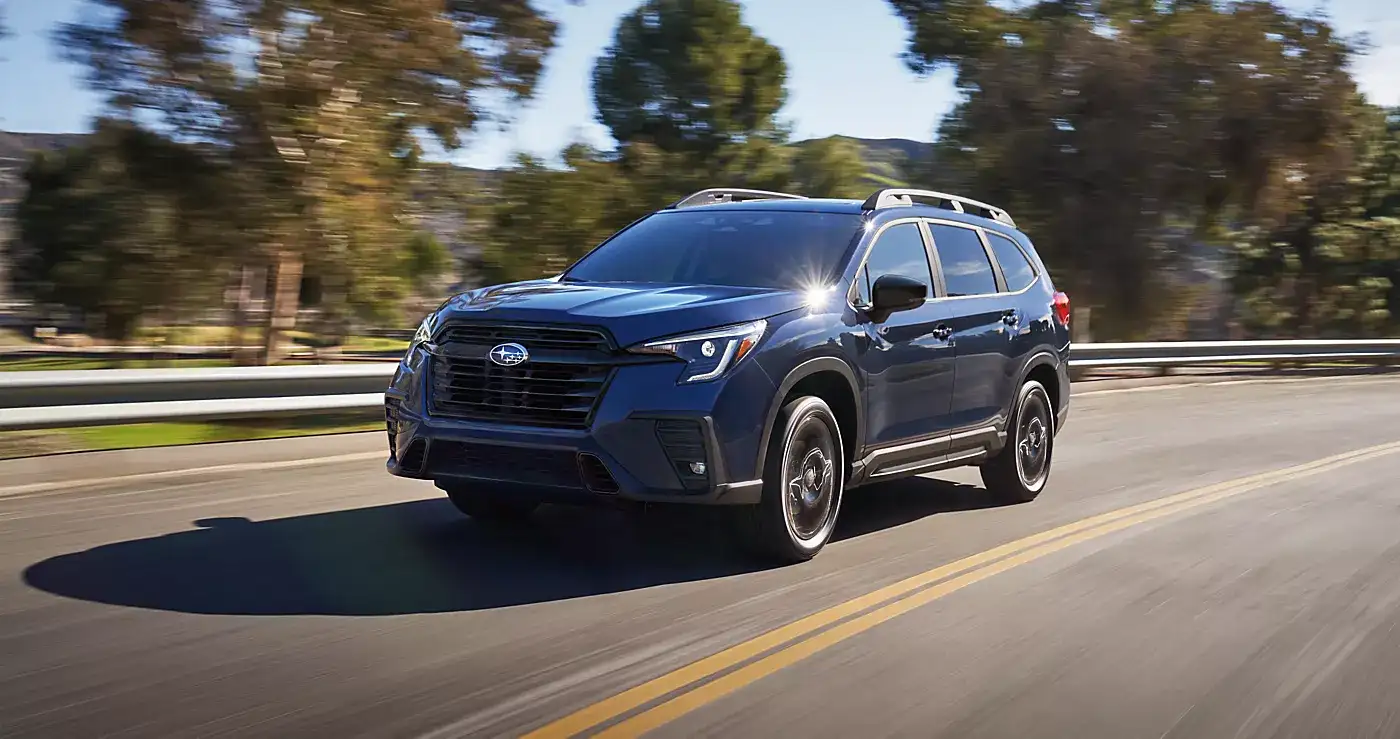 2026 Subaru Ascent on the road