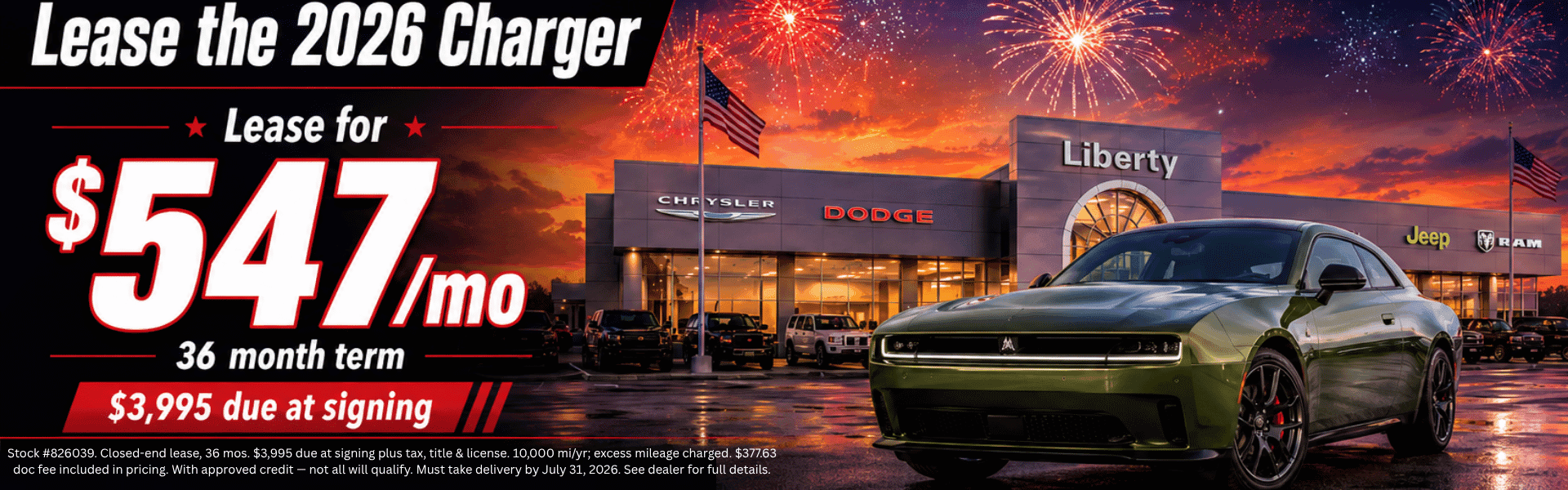 July Dodge Charger