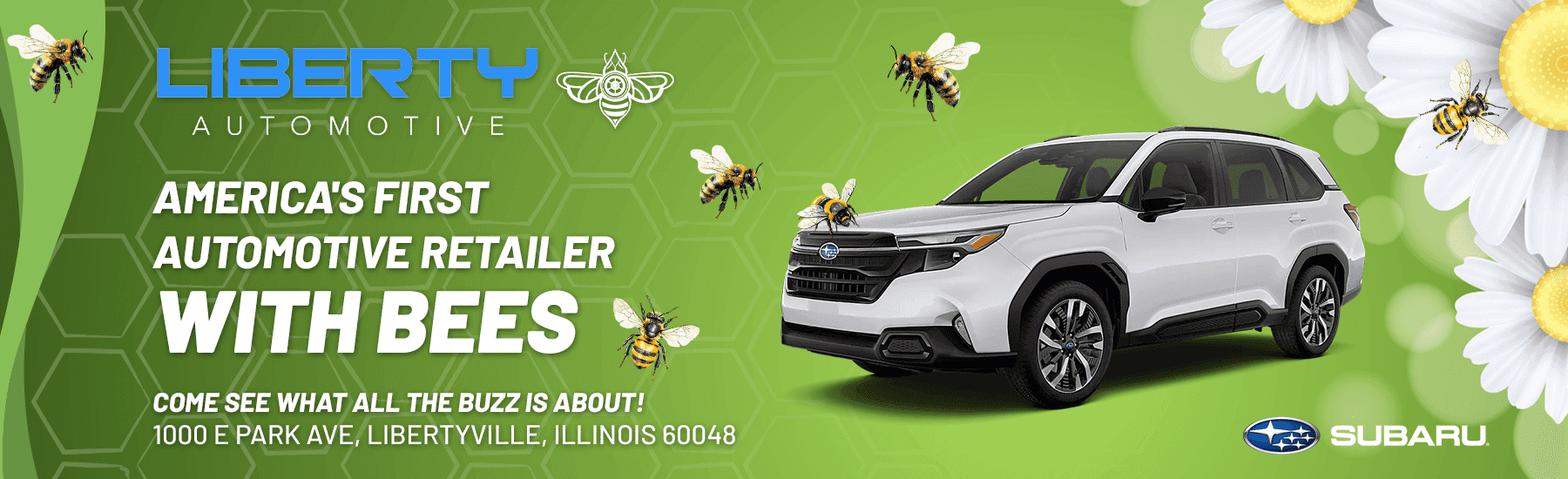 America's first automotive retailer with bees