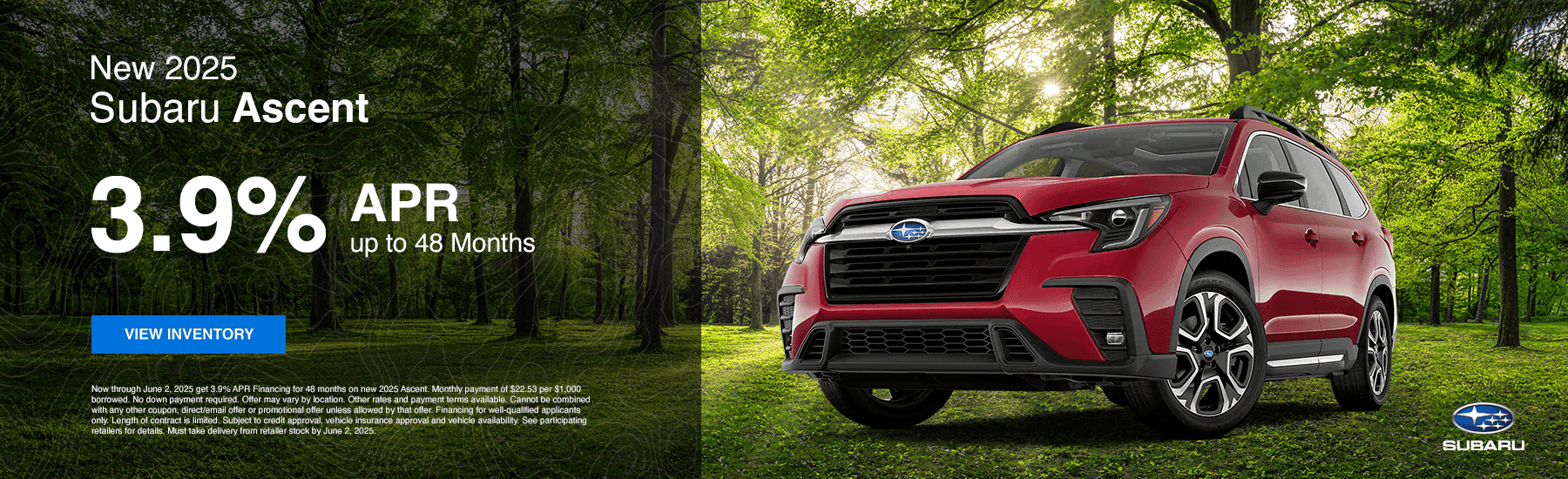 New 2025 Subaru Ascent