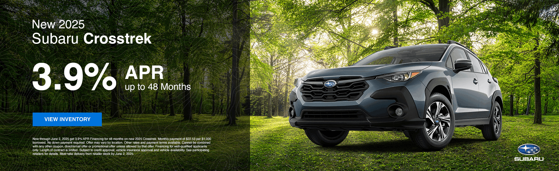 New 2025 Subaru Crosstrek