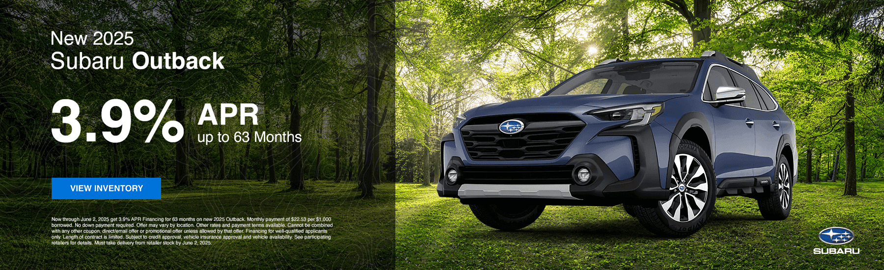 New 2025 Subaru Outback