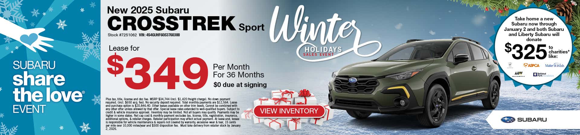 2025 Subaru Crosstrek | Liberty Subaru