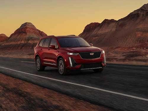 2024 Cadillac XT6 driving