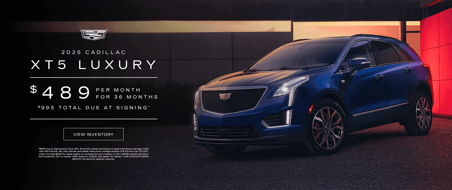 2025 Cadillac XT5 Luxury
