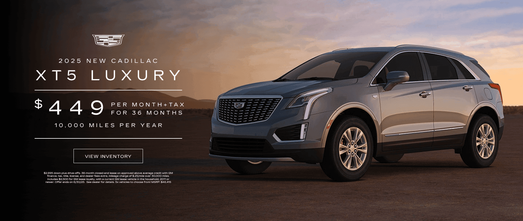 2025 NEW Cadillac XT5 Luxury