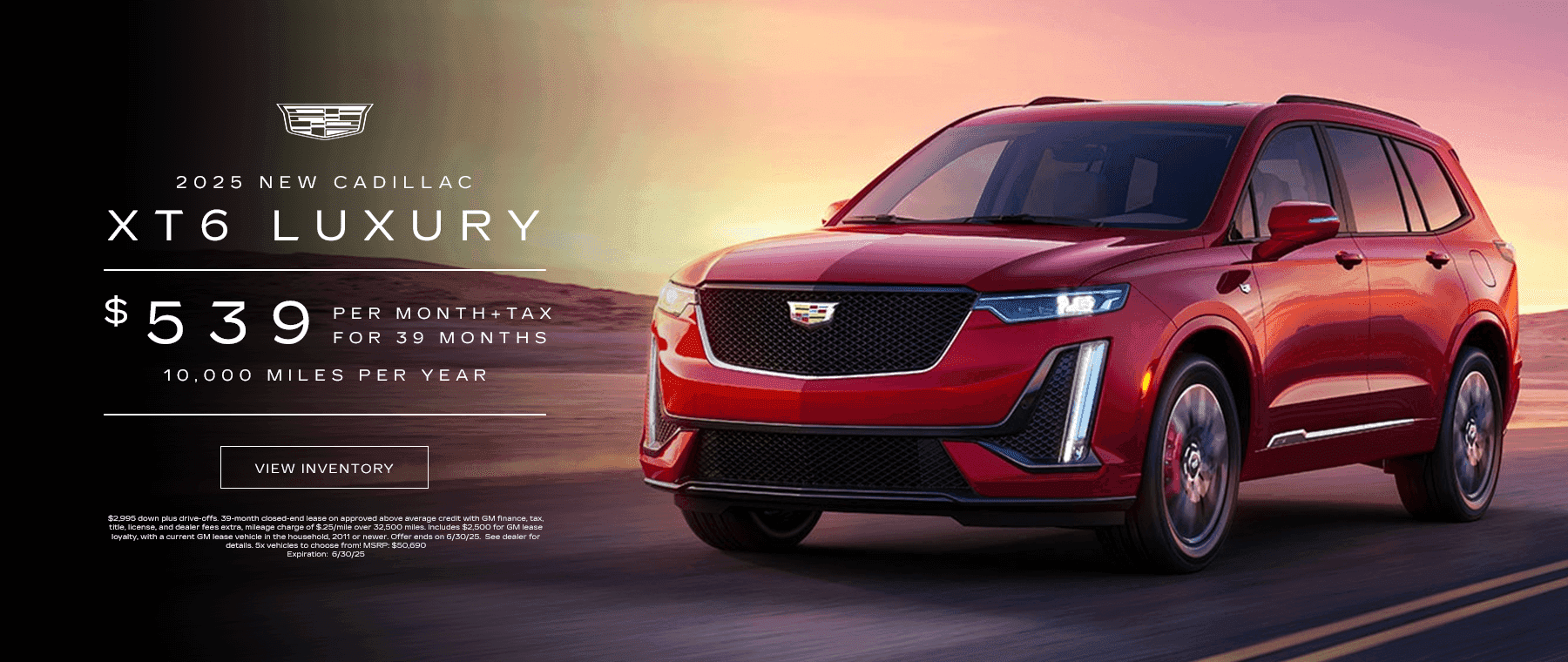 2025 NEW Cadillac XT6 Luxury