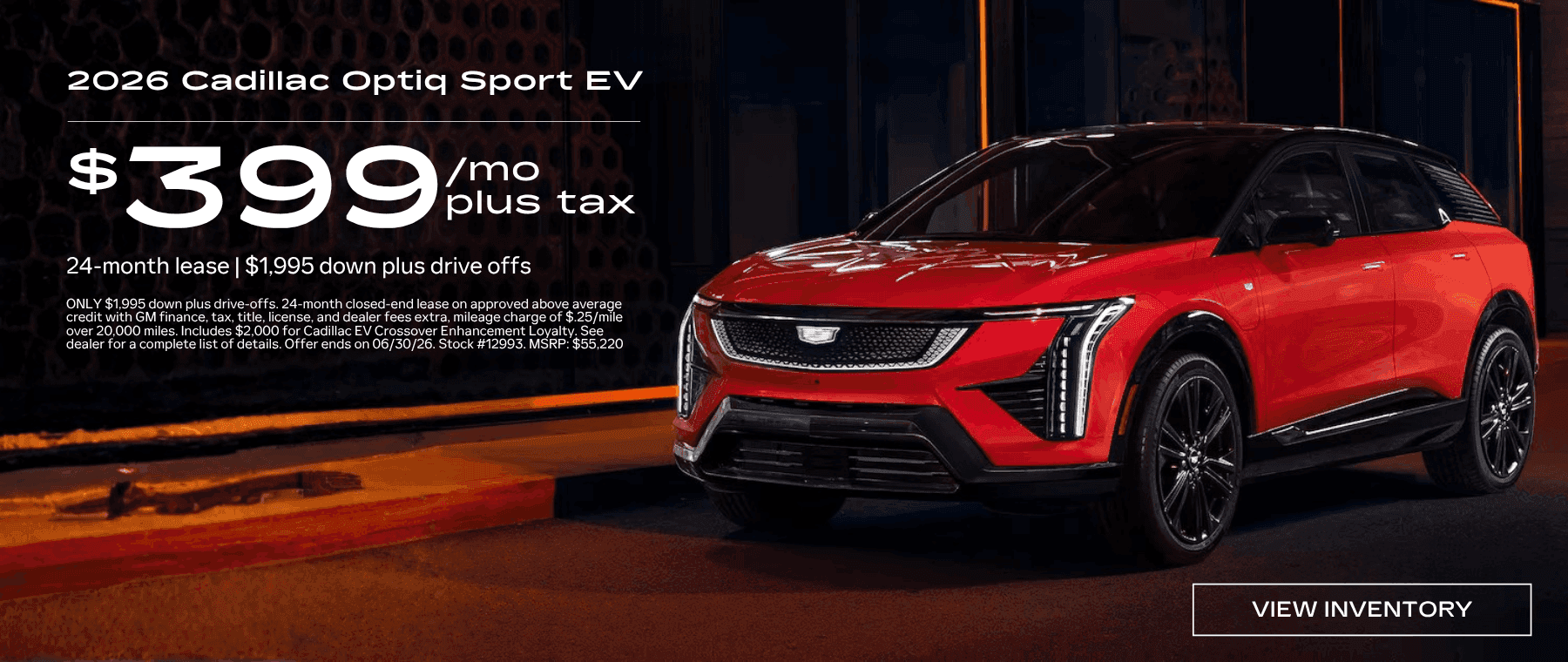 2026 Cadillac Optiq Sport EV