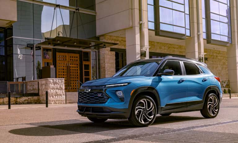2026 Chevy Trailblazer Exterior Parked By Commercial Building