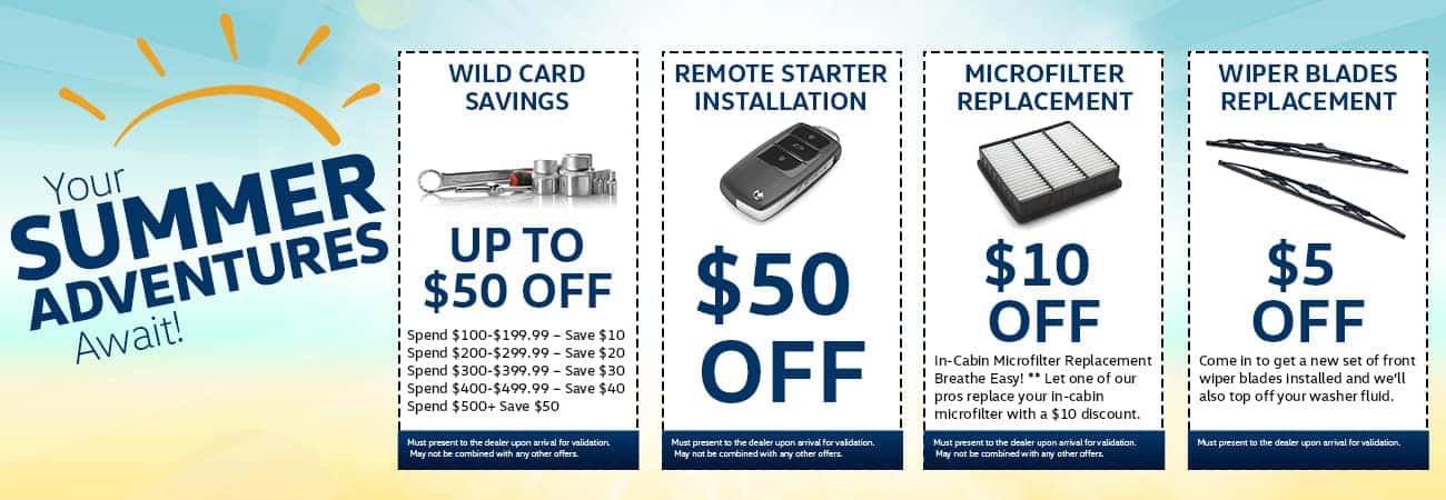 Summer Service Deals