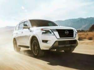 Which Nissan Armada has Captain s Chairs McNeill Nissan of