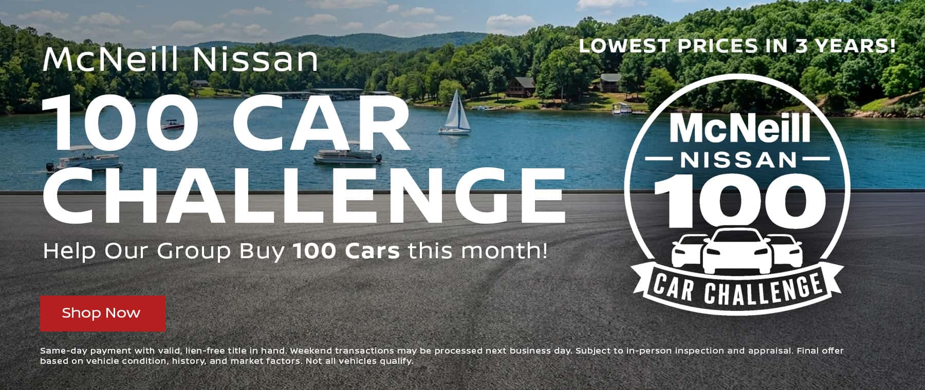 100 Car Challenge
