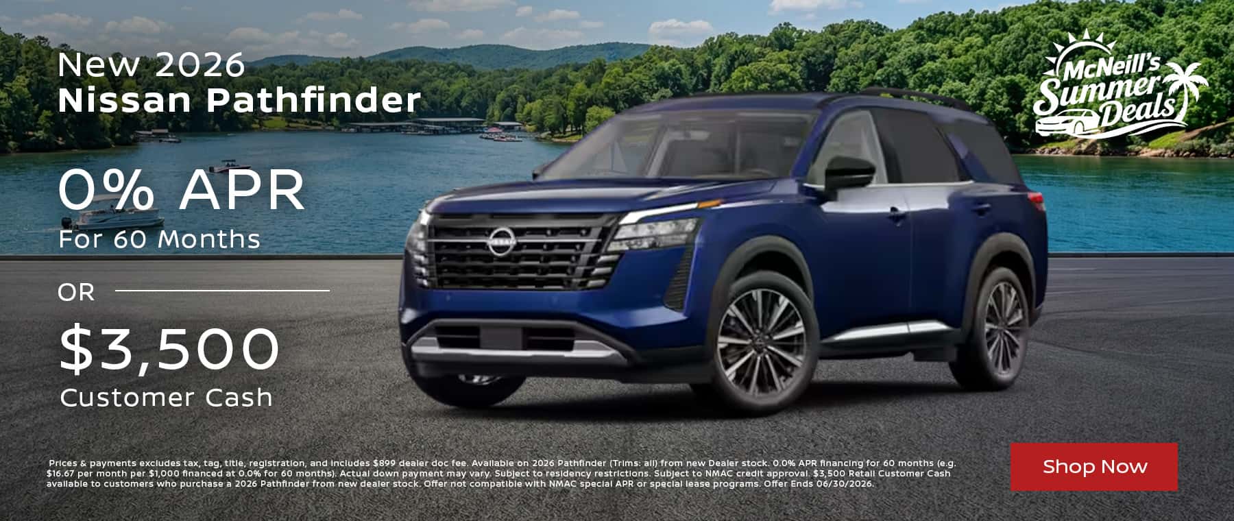 New 2026 Nissan Pathfinder