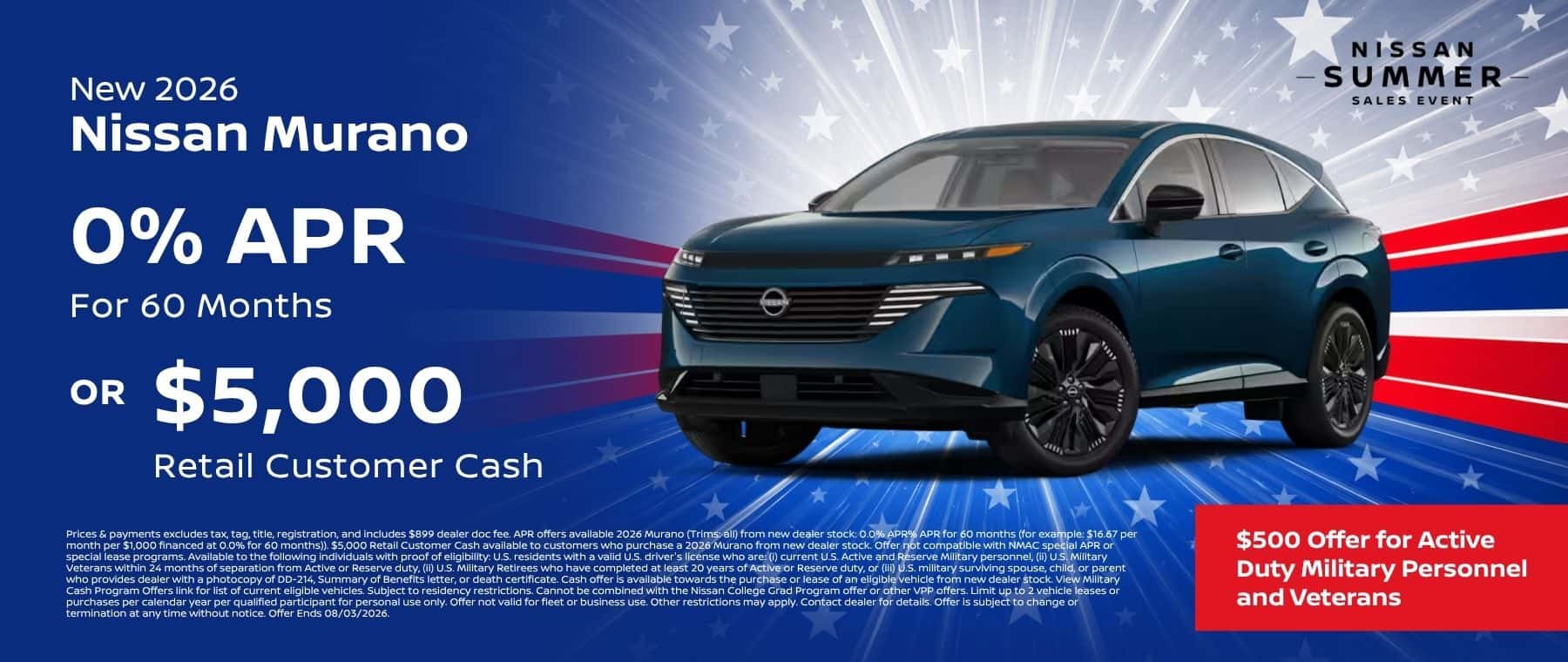 New 2026 Nissan Murano