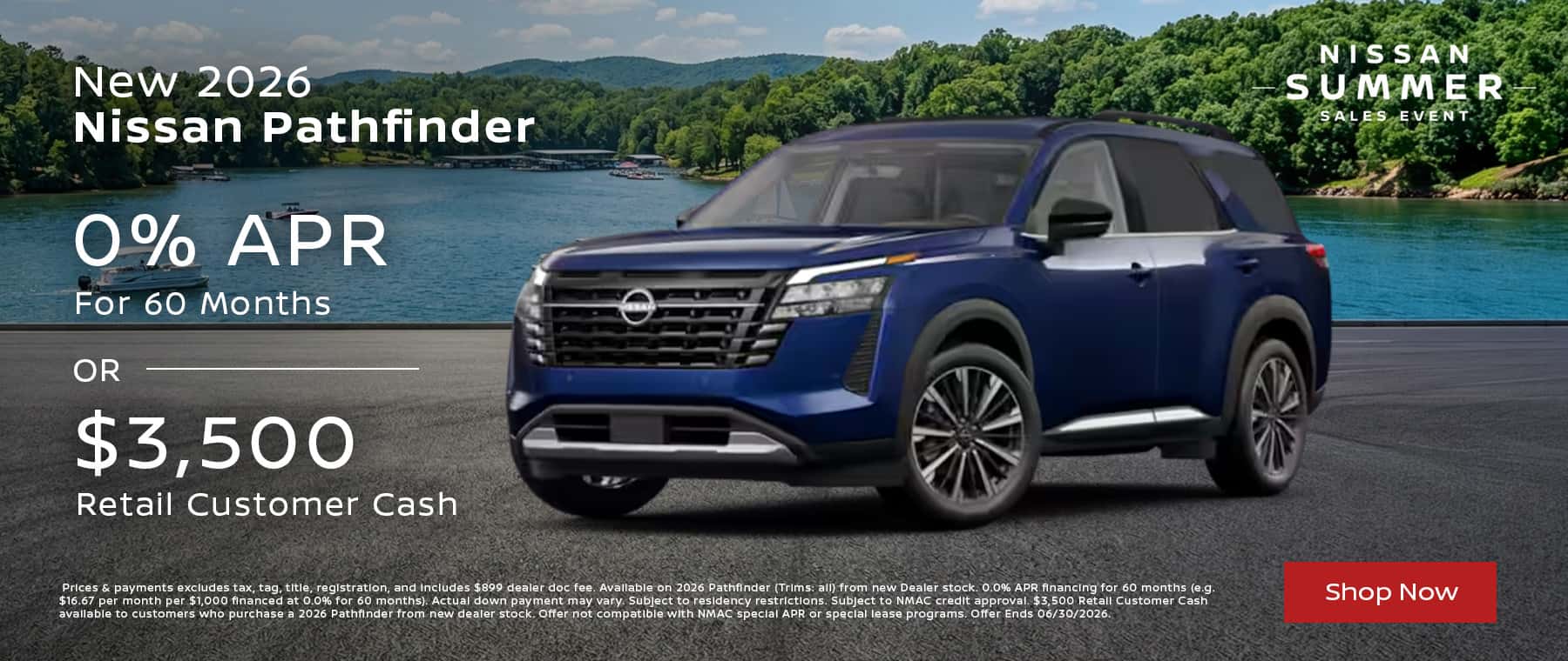 New 2026 Nissan Pathfinder