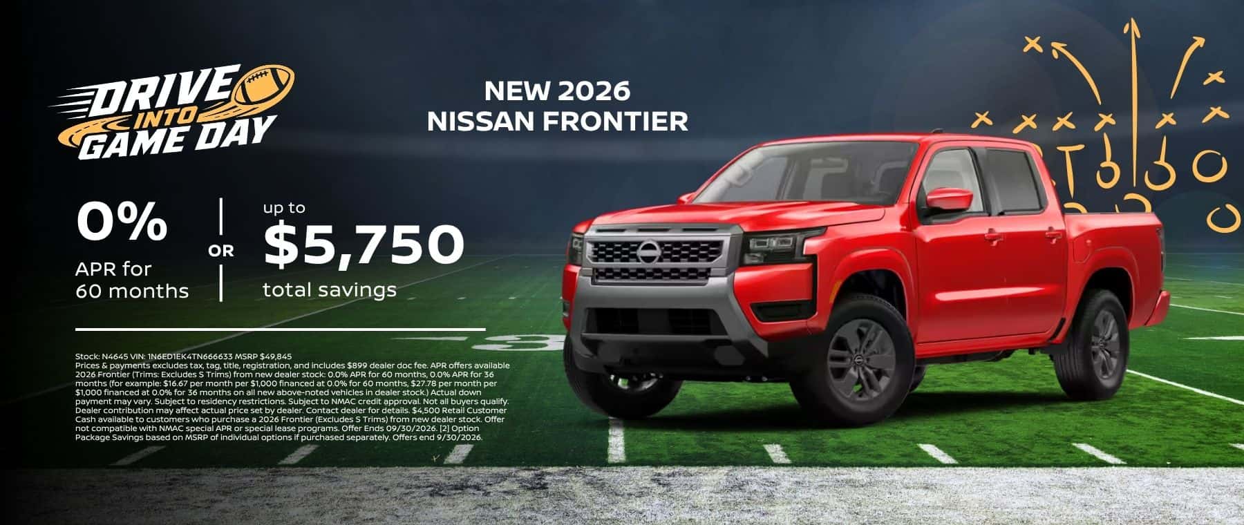New 2026 Nissan Frontier