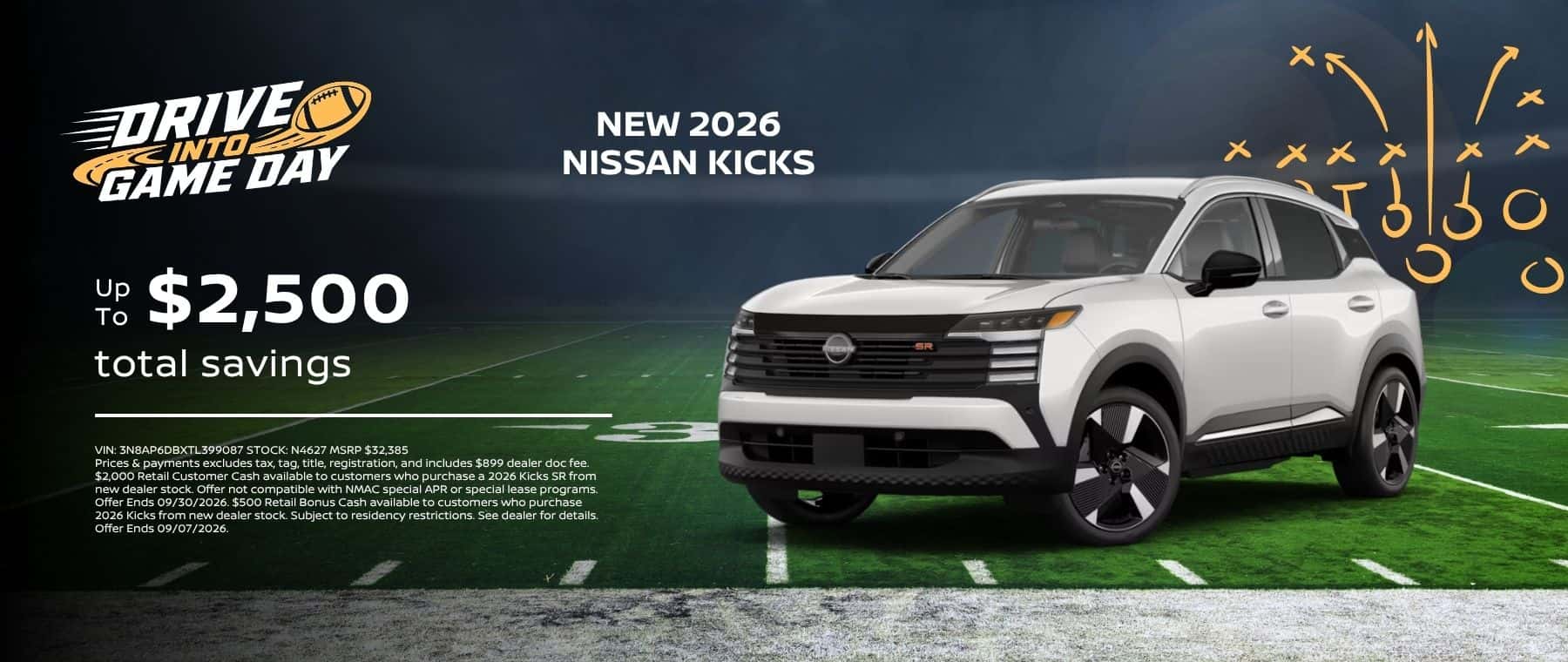 New 2026 Nissan Kicks